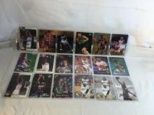 Lot of 18 Pcs Collector Modern NBA Basketball Sport Trading Assorted Cards & Players -See Pictures