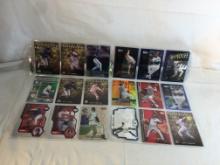 Lot of 18 Pcs Collector Modern MLB Baseball  Sport Trading Assorted Cards & Players -See Pictures