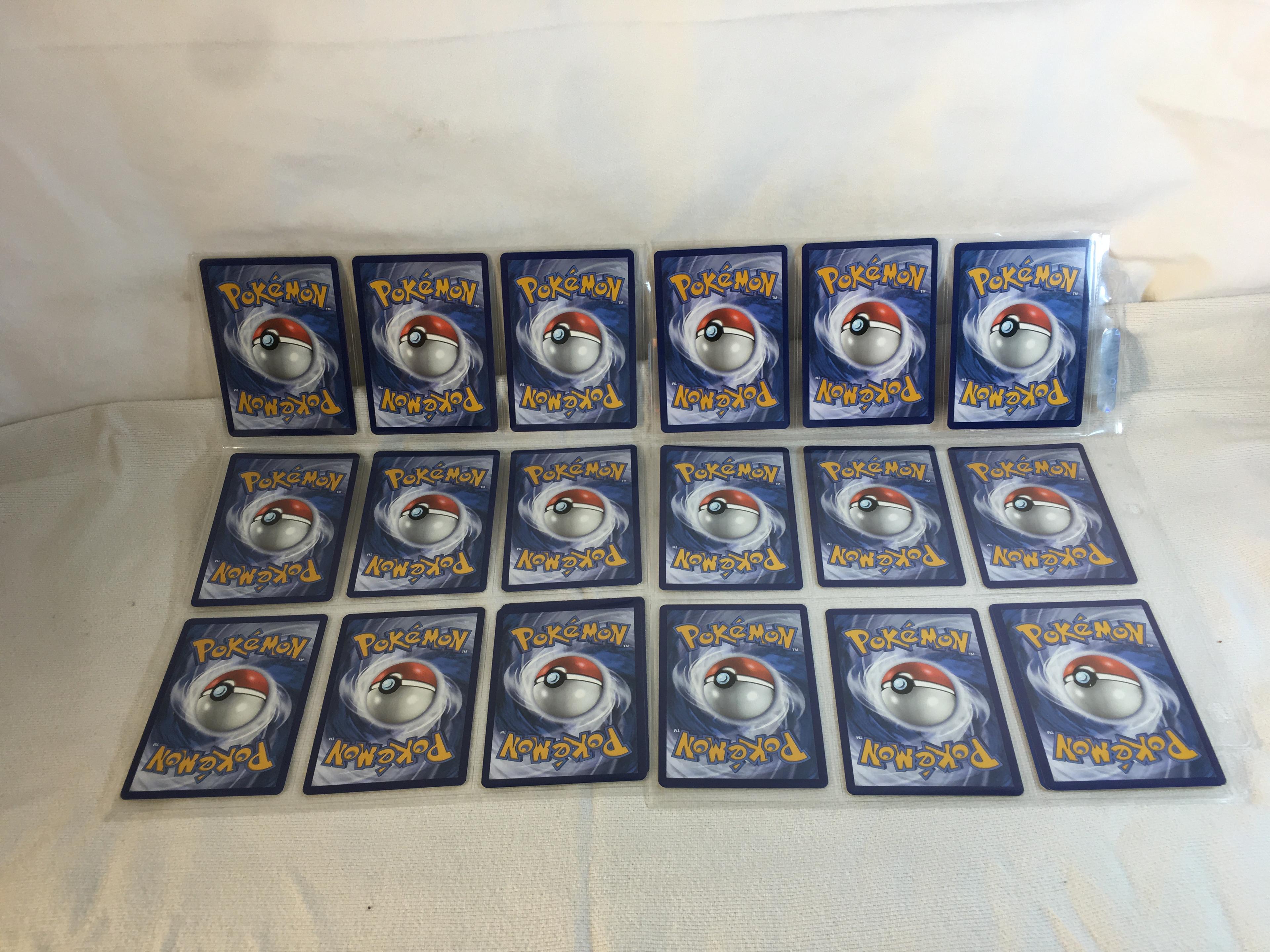 Lot of 18 Pcs Collector Modern Assorted Pokemon Trading Assorted Game Cards - See Pictures