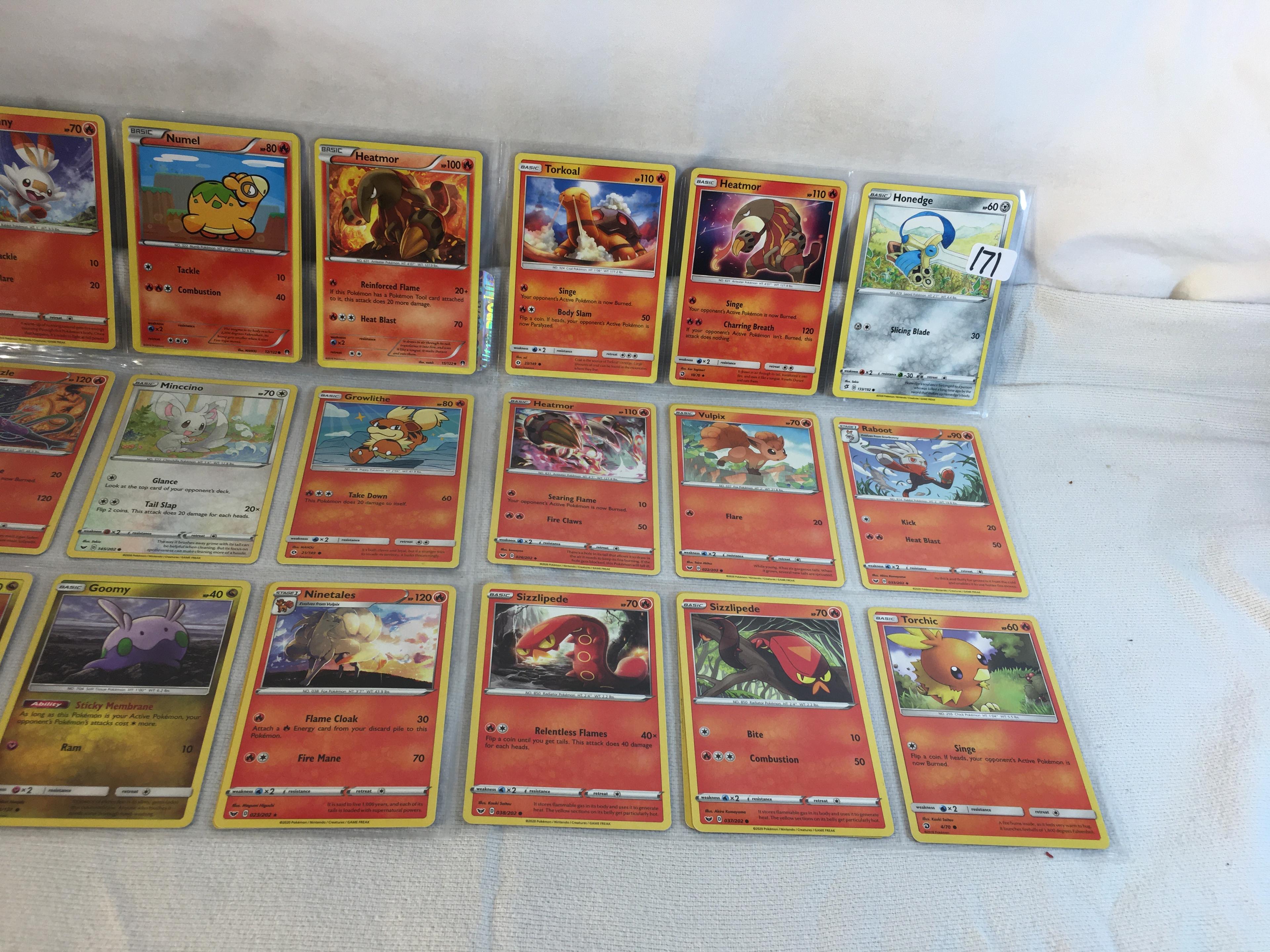 Lot of 18 Pcs Collector Modern Assorted Pokemon Trading Assorted Game Cards - See Pictures