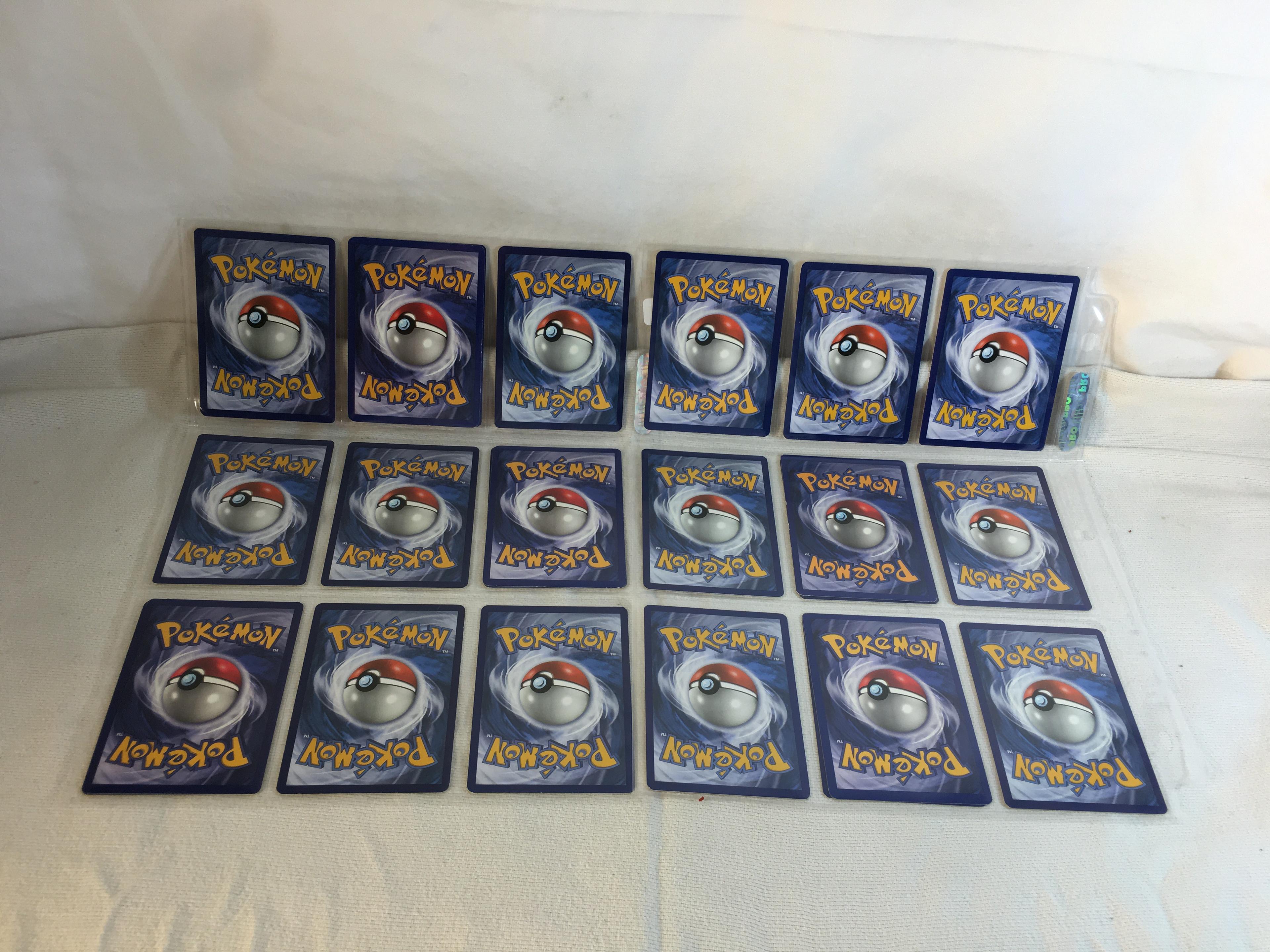 Lot of 18 Pcs Collector Modern Assorted Pokemon Trading Assorted Game Cards - See Pictures