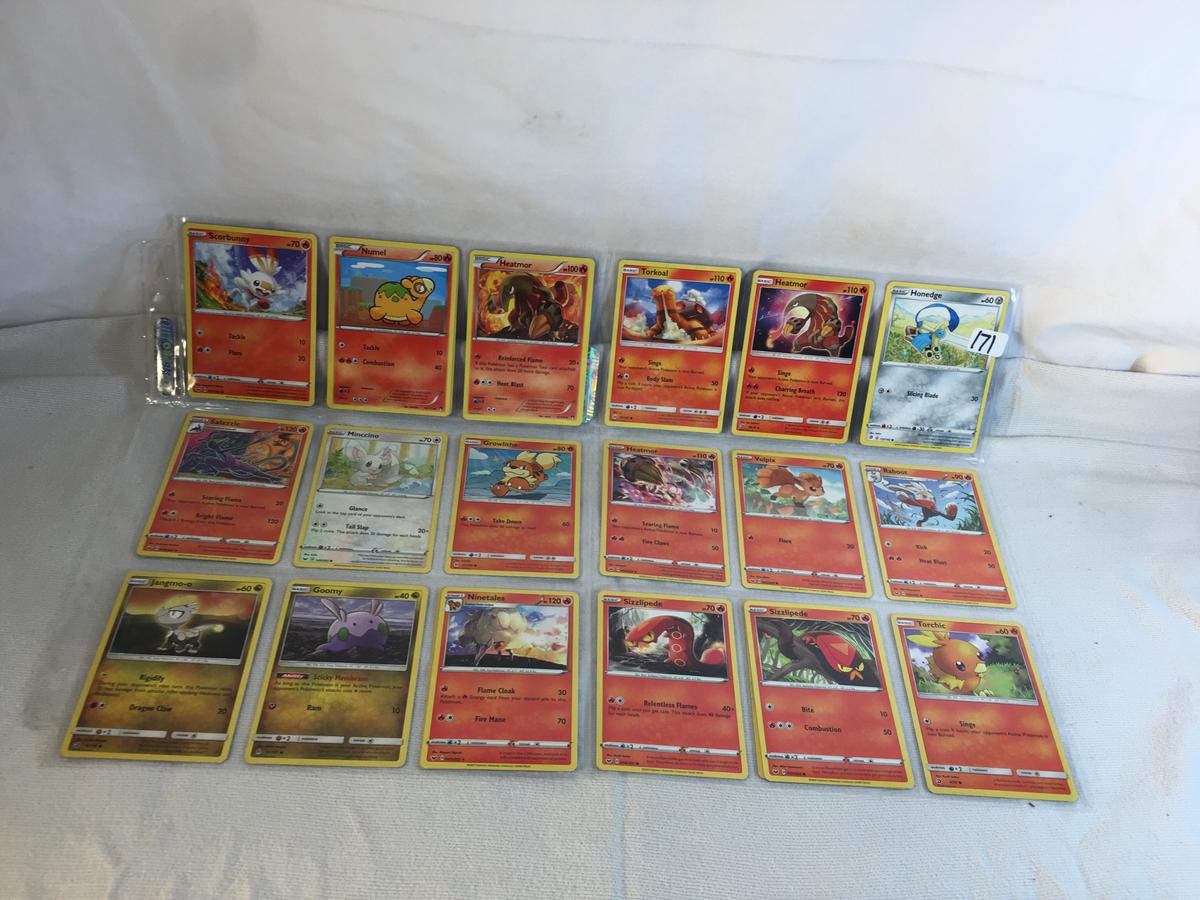 Lot of 18 Pcs Collector Modern Assorted Pokemon Trading Assorted Game Cards - See Pictures