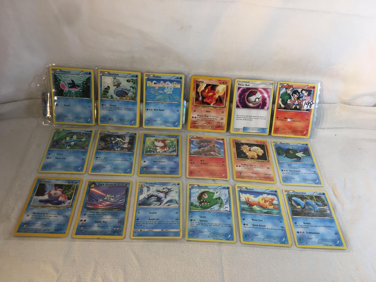 Lot of 18 Pcs Collector Modern Assorted Pokemon Trading Assorted Game Cards - See Pictures