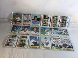 Lot of 18 Pcs Collector Vintage  MLB Baseball  Sport Trading Assorted Cards & Players - See Photos