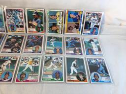 Lot of 18 Pcs Collector Vintage  MLB Baseball  Sport Trading Assorted Cards & Players - See Photos