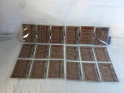 Lot of 18 Pcs Collector Vintage  MLB Baseball  Sport Trading Assorted Cards & Players - See Photos