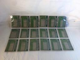 Lot of 18 Pcs Collector Vintage  MLB Baseball  Sport Trading Assorted Cards & Players - See Photos