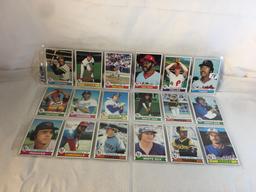 Lot of 18 Pcs Collector Vintage  MLB Baseball  Sport Trading Assorted Cards & Players - See Photos