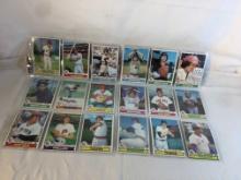 Lot of 18 Pcs Collector Vintage  MLB Baseball  Sport Trading Assorted Cards & Players - See Photos