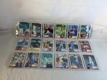 Lot of 18 Pcs Collector Vintage  MLB Baseball  Sport Trading Assorted Cards & Players - See Photos