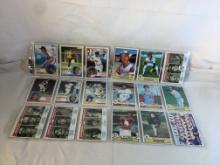 Lot of 18 Pcs Collector Vintage  MLB Baseball  Sport Trading Assorted Cards & Players - See Photos