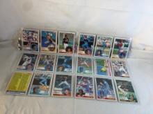 Lot of 18 Pcs Collector Vintage  MLB Baseball  Sport Trading Assorted Cards & Players - See Photos