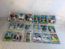 Lot of 18 Pcs Collector Vintage  MLB Baseball  Sport Trading Assorted Cards & Players - See Photos