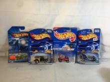 Lot of 4 Pcs Collector New in Package Hot wheels Mattel 1/64 DieCast Meta Cars - See Pictures