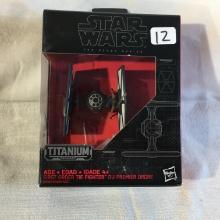 NIB Collector Star Wars The Black Series Titanium Series First Order The Fighter #13 Box Size: 5x4"