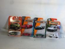 Lot of 4 Pcs Collector New in Package Matchbox DieCast Cars 1/64 Scale - See Pictures