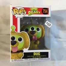 NIB Collector Funko Pop Remix 754 Dug Vinyl Figure 6.5"Tall Box