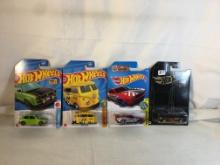 Lot of 4 Pcs Collector New in Package Hot wheels Mattel 1/64 DieCast Meta Cars - See Pictures