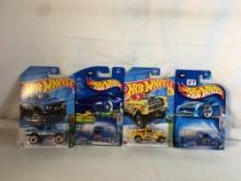 Lot of 4 Pcs Collector New in Package Hot wheels Mattel 1/64 DieCast Meta Cars - See Pictures