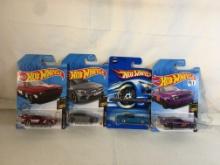 Lot of 4 Pcs Collector New in Package Hot wheels Mattel 1/64 DieCast Meta Cars - See Pictures