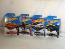 Lot of 4 Pcs Collector New in Package Hot wheels Mattel 1/64 DieCast Meta Cars - See Pictures