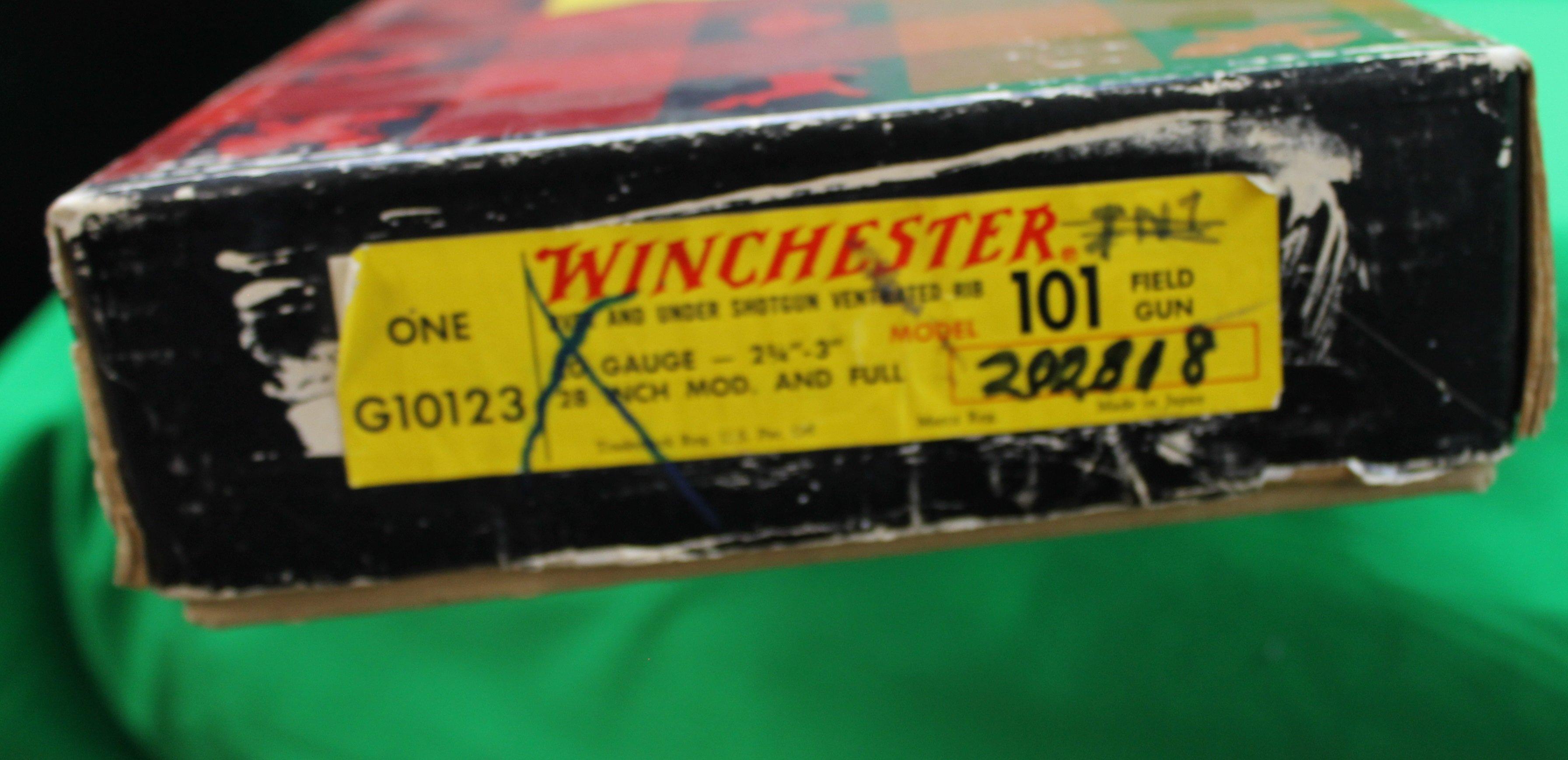 Winchester 101 20 GA, made in Japan, 3" Chamber With Box