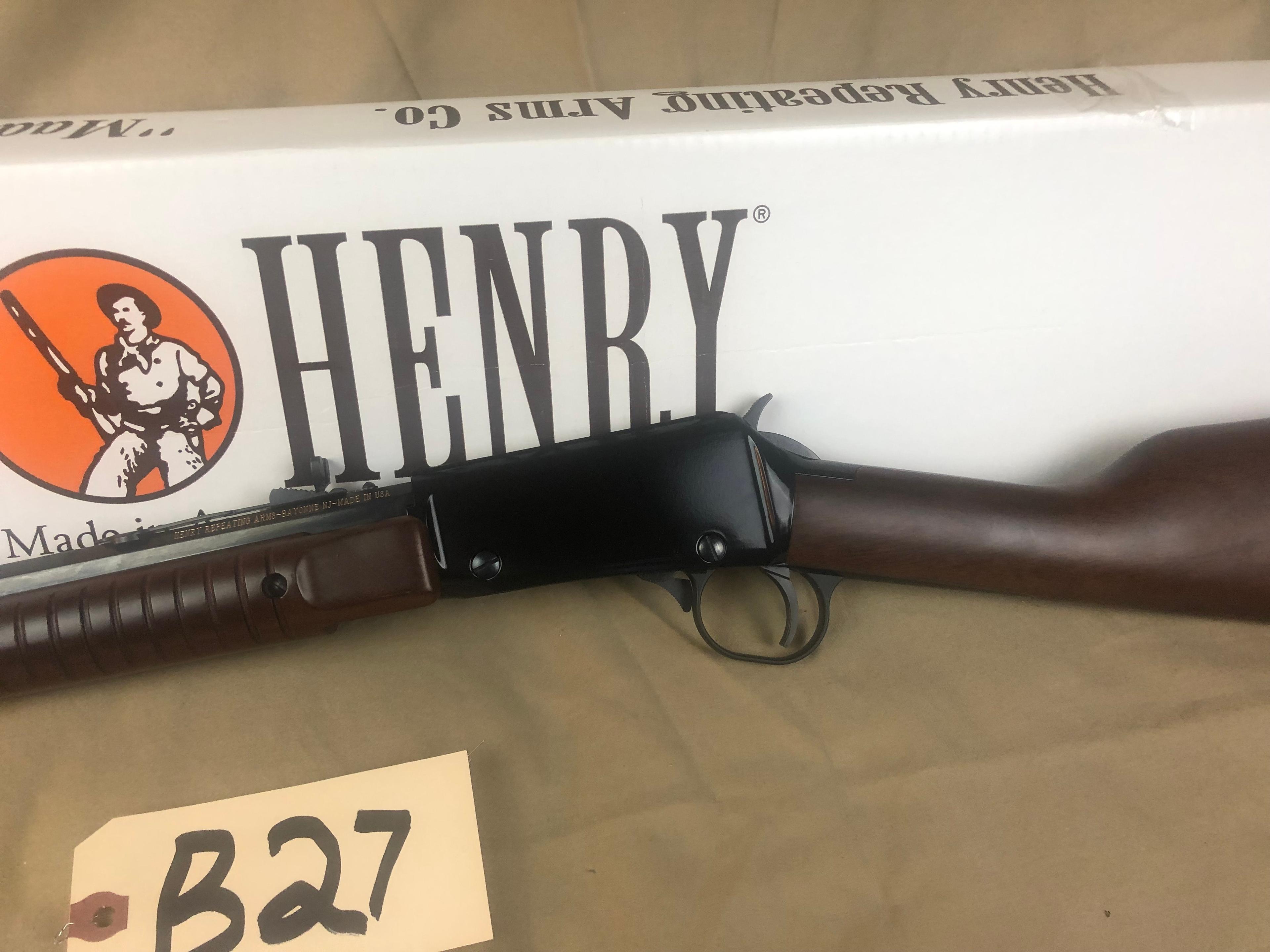 Henry, H003T Pump Action, 22