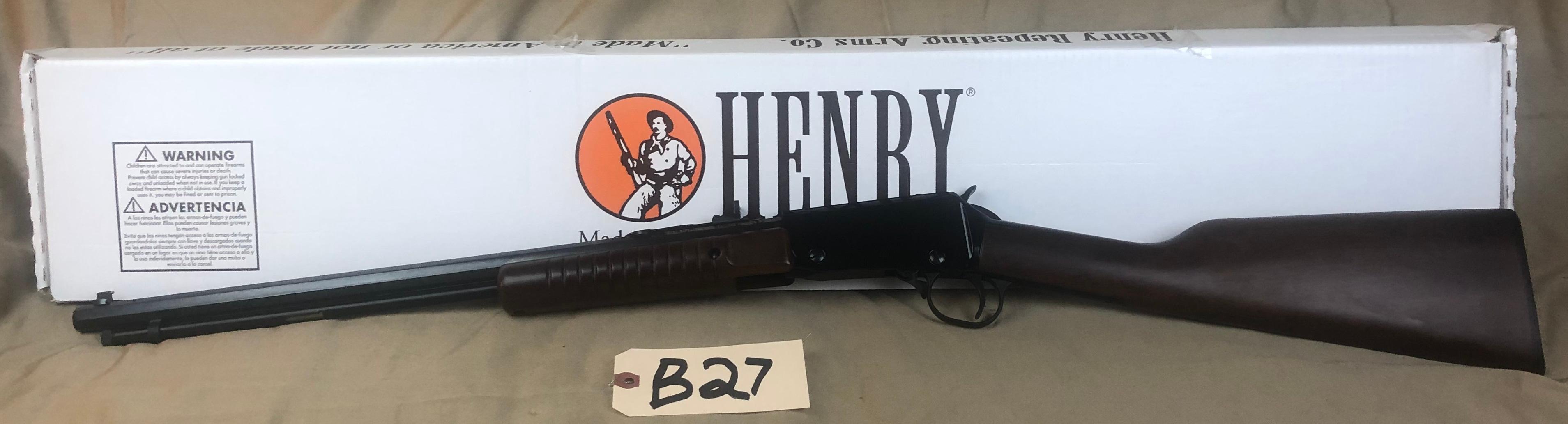 Henry, H003T Pump Action, 22