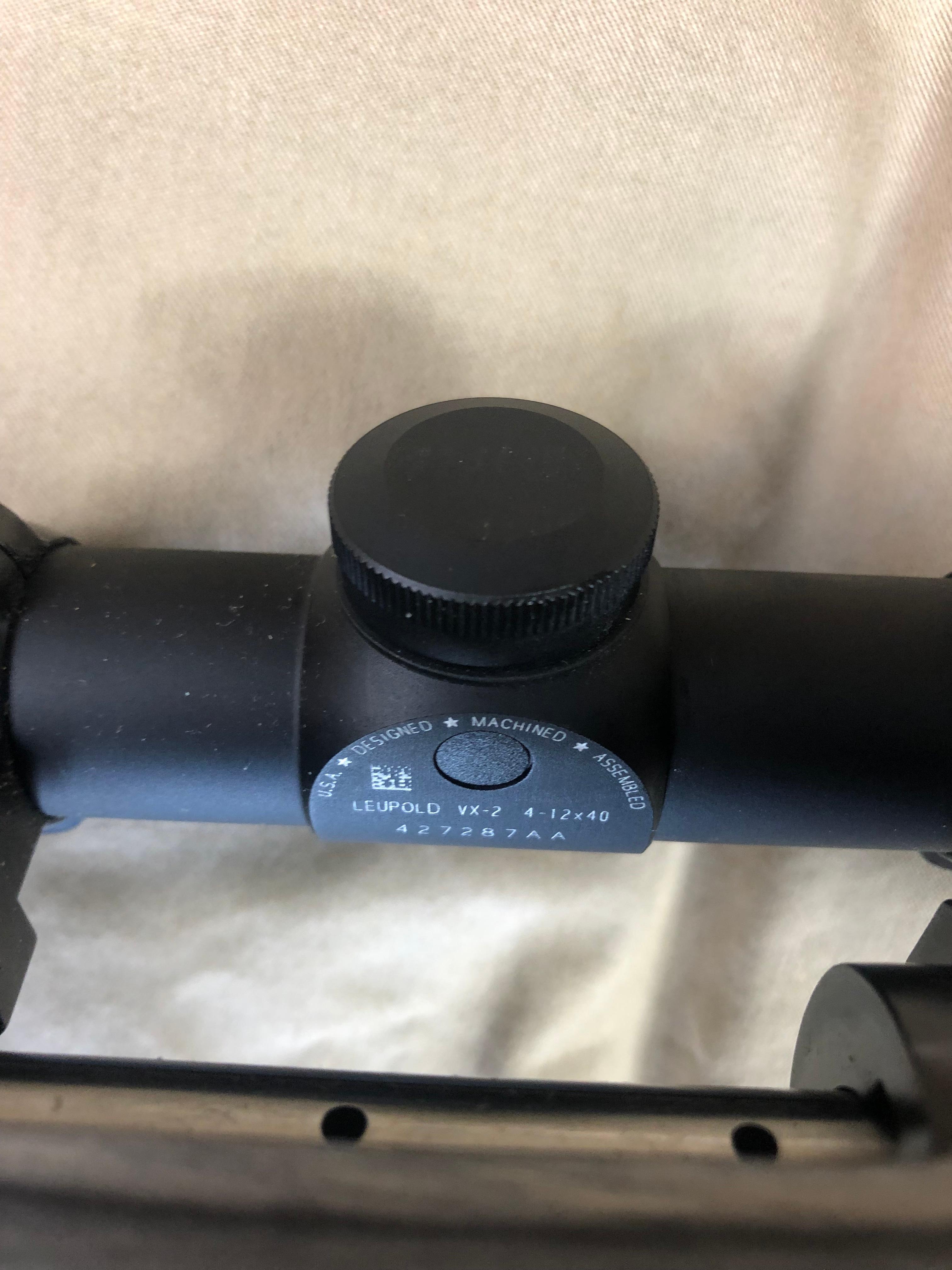 Leupold VX-2       4-12x40  11496 Scope