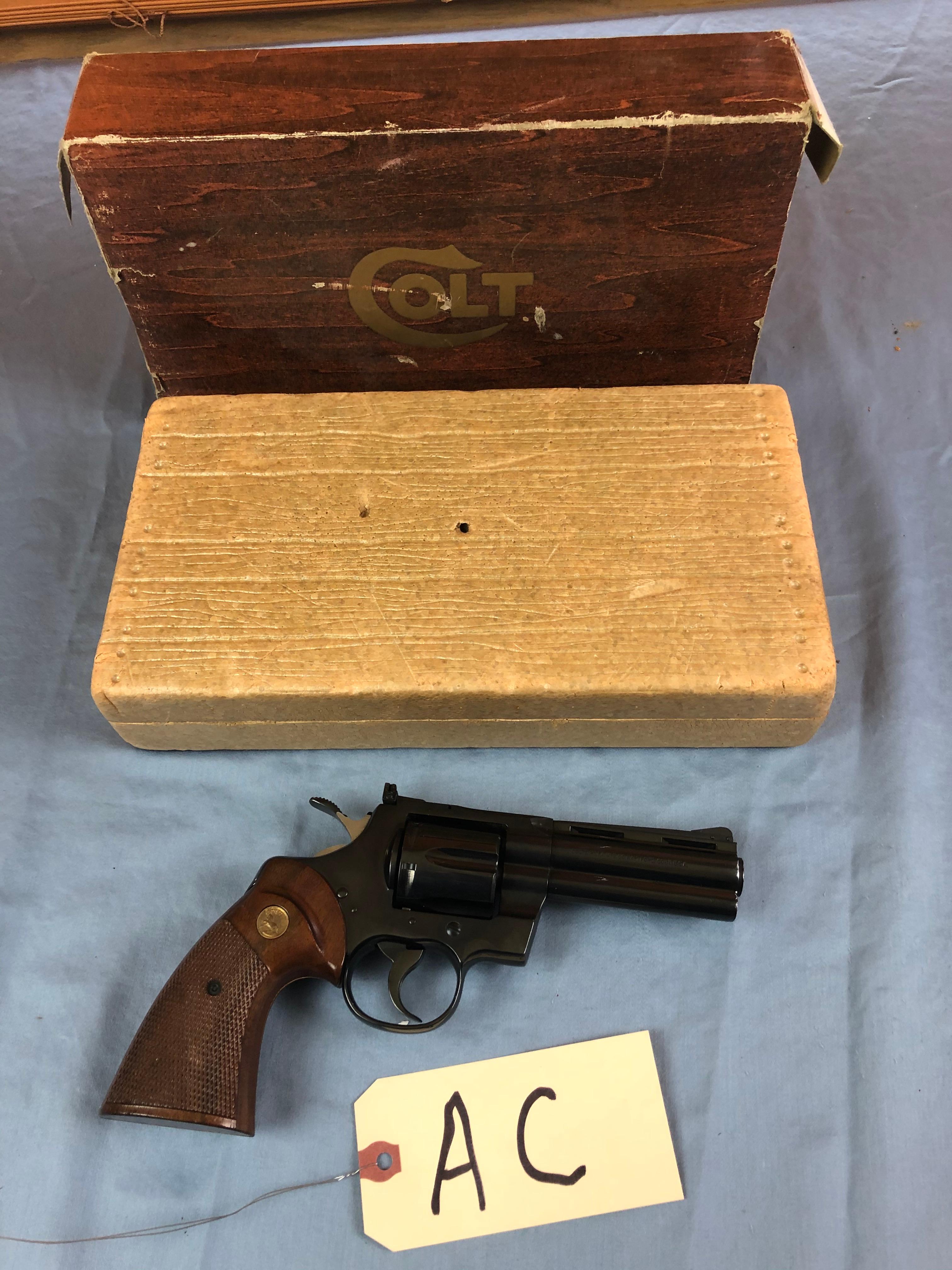 Colt, Python, 357 mag, 4 inch, With Box