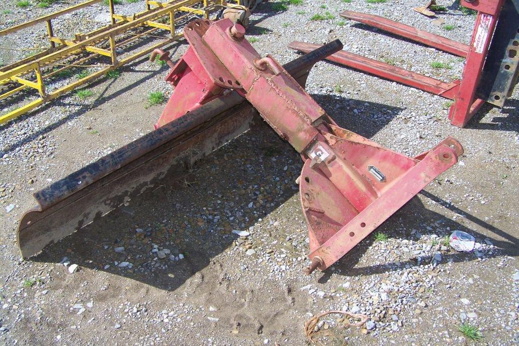 3PH BUSHHOG 6' SWIVEL GRADER BLADE, M: 60, S: 12-00702