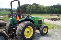 JOHN DEERE 4600 TRACTOR, HOURS SHOWING: 4202, 4WD, VIN: LV4600P160060