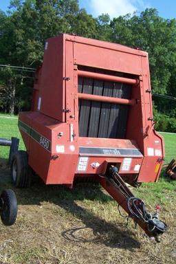 CASE INTERNATIONAL 8450 ROUND BALER, USED LAST YEAR, HAS MONITOR, S: CFH001