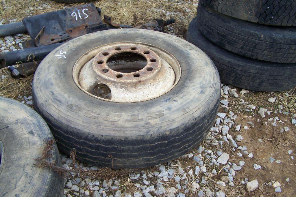 11 R 22.5 TIRE & RIM AND 12 R 22.5 TIRE & RIM