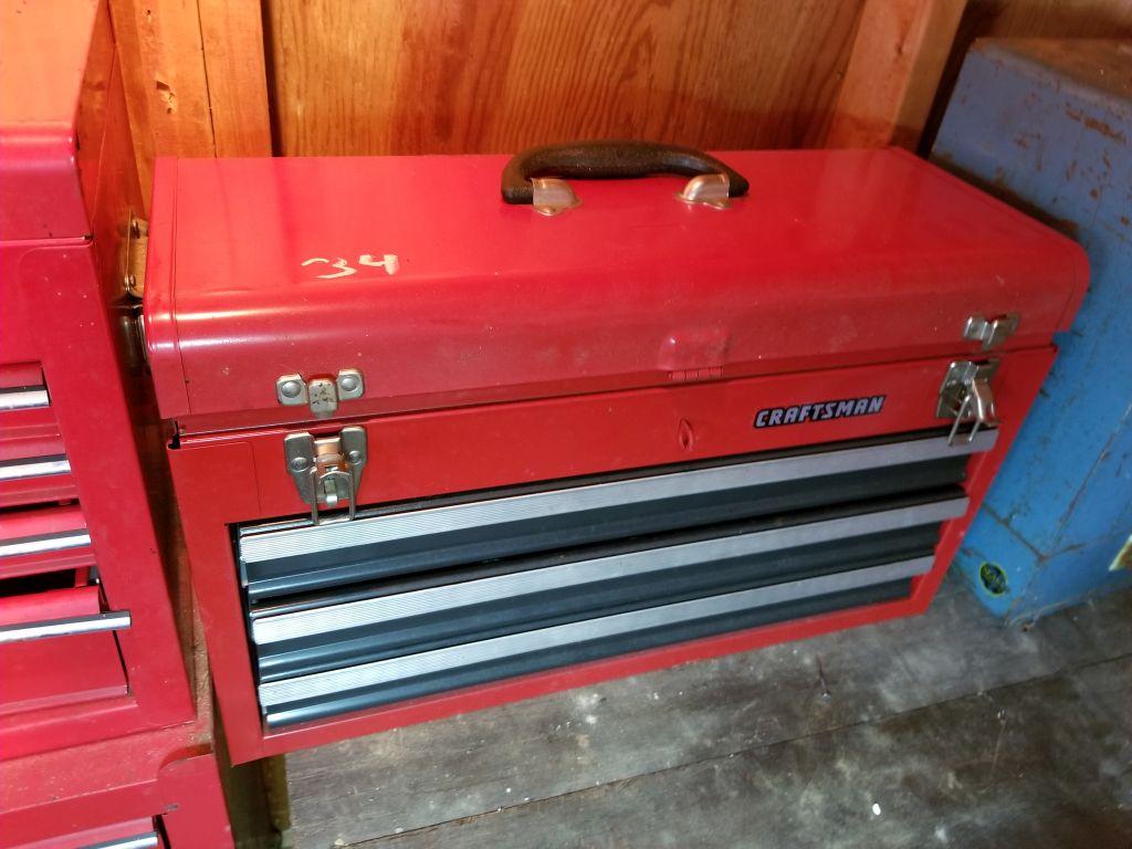 CRAFTSMAN TOOLBOX W/ CONTENT...SEE PICTURES!