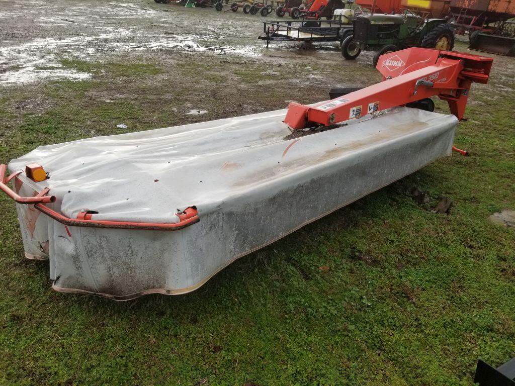 KUHN GMD 3510 11' 2" DISC MOWER, LIFT CONTROL, S: 1062300L1438