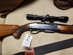 REMINGTON WOODMASTER MODEL: 742, 30-06 SEMI AUTOMATIC RIFLE W/ SCOPE