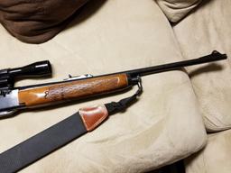 REMINGTON WOODMASTER MODEL: 742, 30-06 SEMI AUTOMATIC RIFLE W/ SCOPE