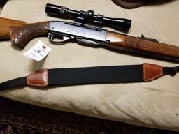 REMINGTON WOODMASTER MODEL: 742, 30-06 SEMI AUTOMATIC RIFLE W/ SCOPE