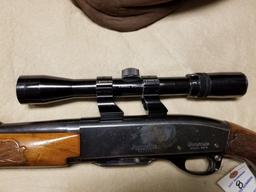 REMINGTON WOODMASTER MODEL: 742, 30-06 SEMI AUTOMATIC RIFLE W/ SCOPE