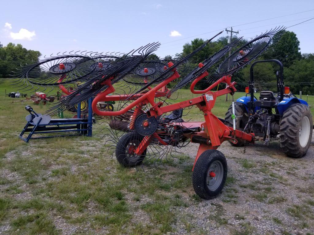 KUHN SR108GII SPEEDRAKE, HYDRAULIC FOLD, HAS MIDDLE KICKER, S: B1455