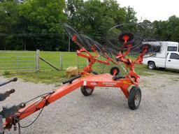 KUHN SR108GII SPEEDRAKE, HYDRAULIC FOLD, HAS MIDDLE KICKER, S: B1455