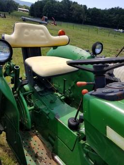 JOHN DEERE 2040 TRACTOR, HOURS SHOWING: 1793, RUNS AND DRIVES, S: 225203 NE