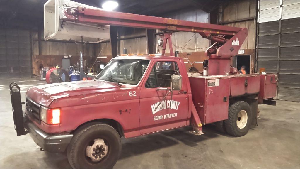 1987 FORD F350 BUCKET TRUCK, MORE INFO AND PICS COMING SOON