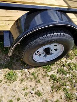 2021 CLAYS 6X10 TRAILER, BUMPER PULL, 4' RAMP TAILGATE, S: 55JBU1011MT00069