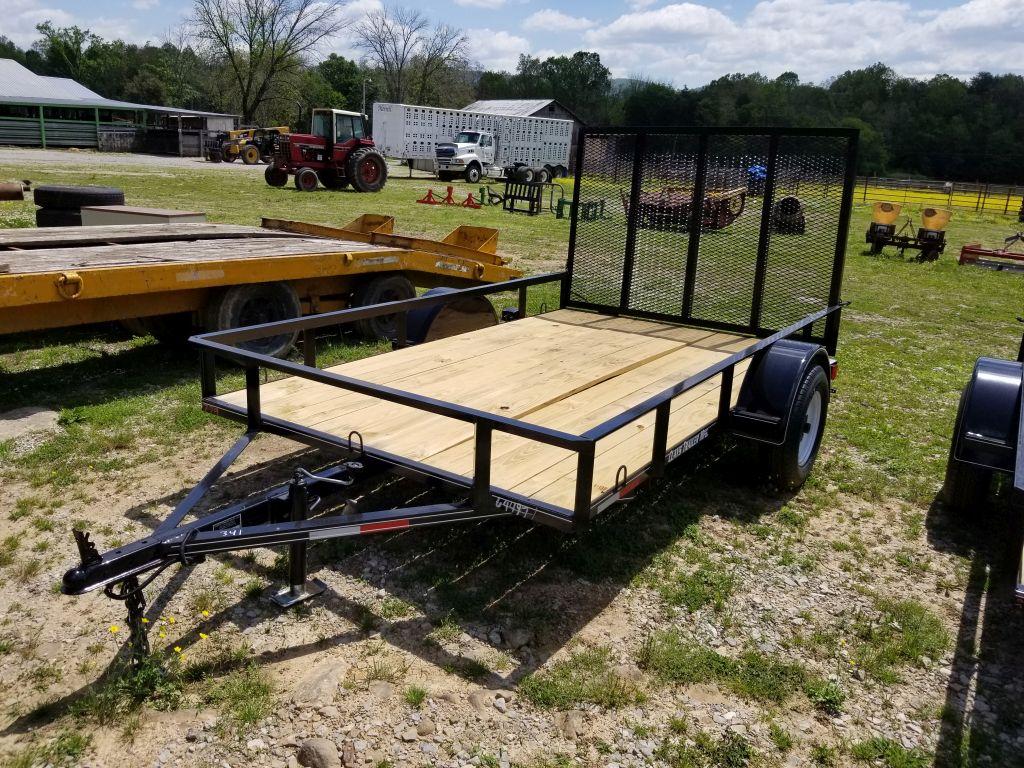 2021 CLAYS 6X10 TRAILER, BUMPER PULL, 4' RAMP TAILGATE, S: 55JBU1011MT00069