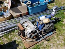 DAIRY MILKING SYSTEM, INCLUDES: 2 BOWLS, CONTROLS, MILKERS, PARTS, 2 VACUUM