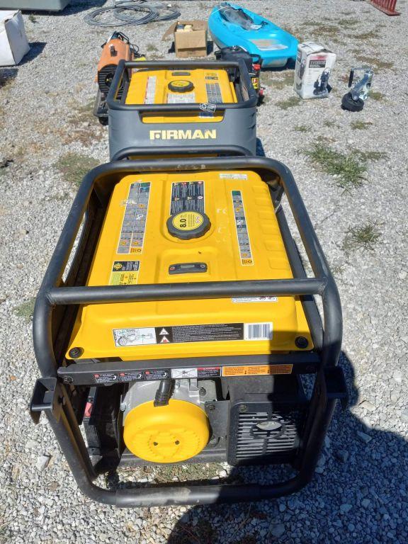 FIRMAN H07552 GENERATOR, DUAL FUEL, 9400 WATTS