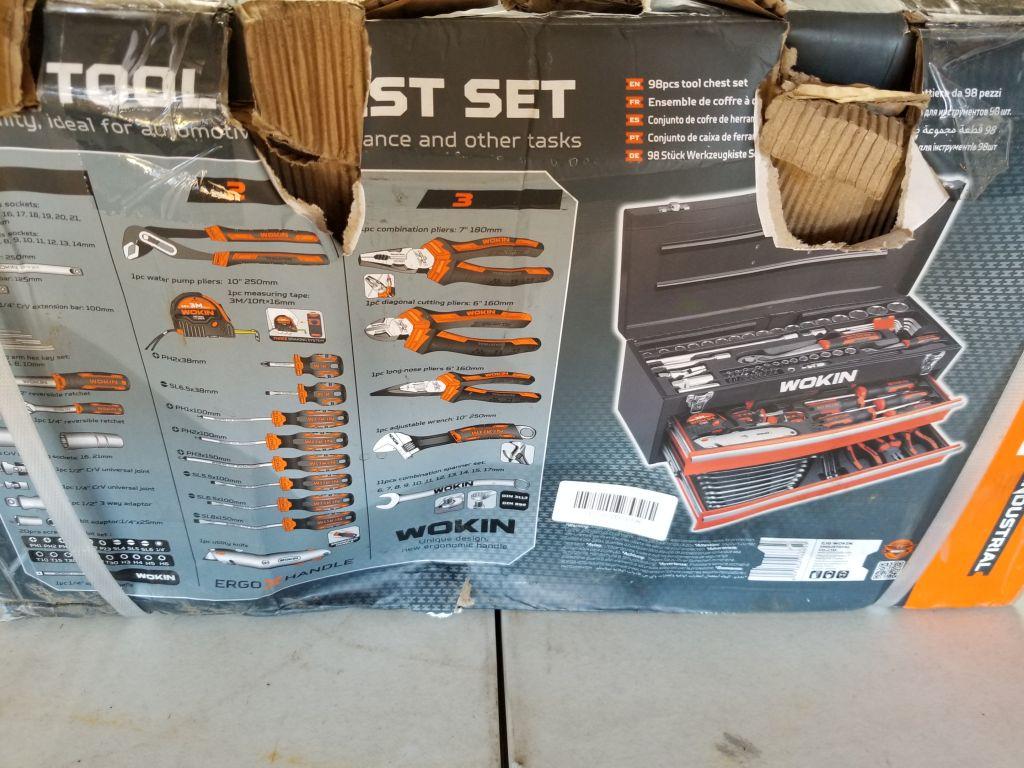 98 PIECE WOKIN TOOL SET UNUSED IN BOX