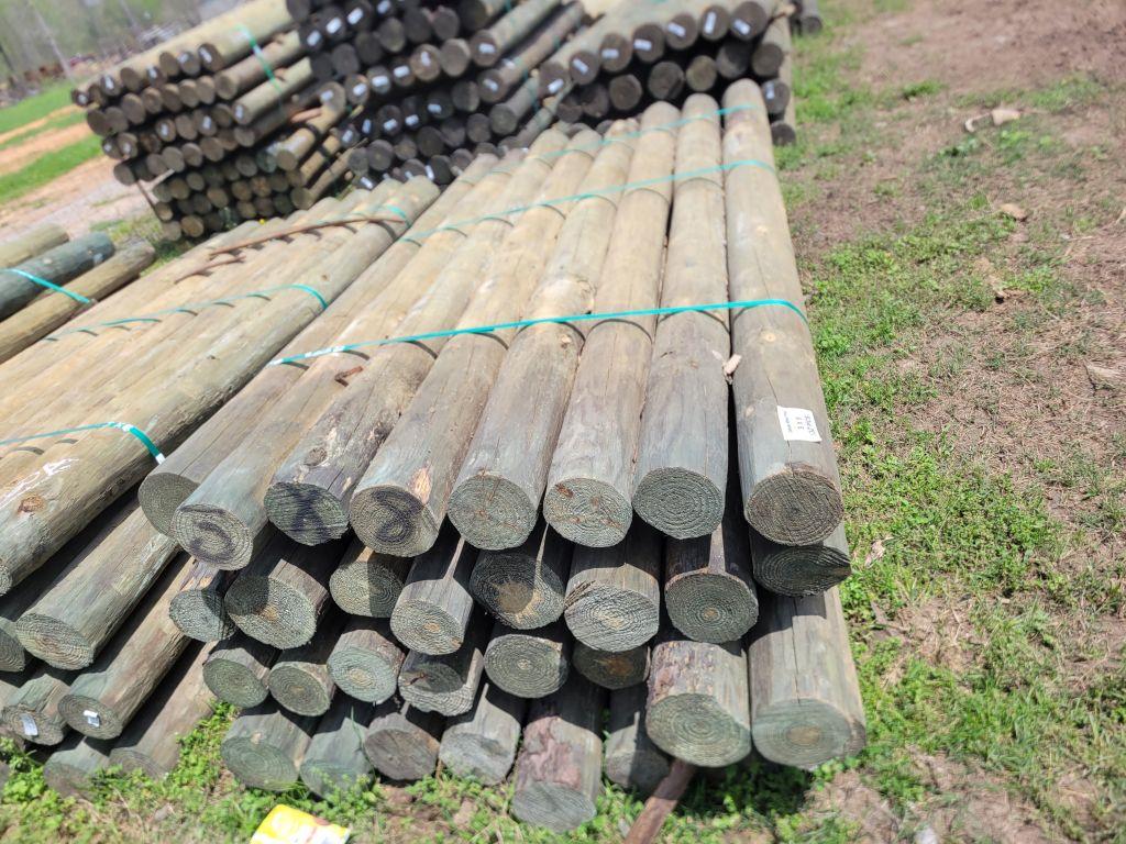 5X8 TREATED WOOD POSTS (32)